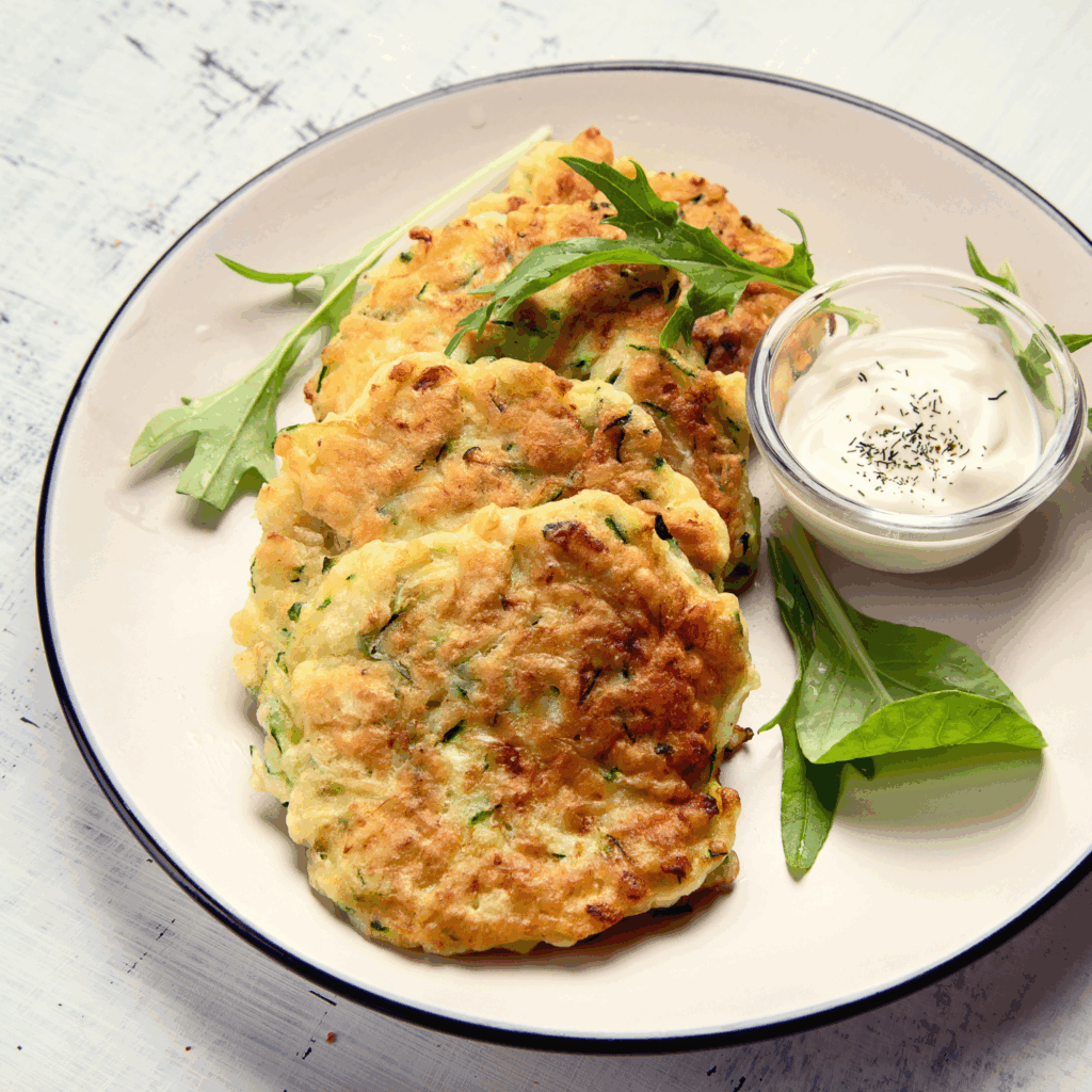 zucchini fritters