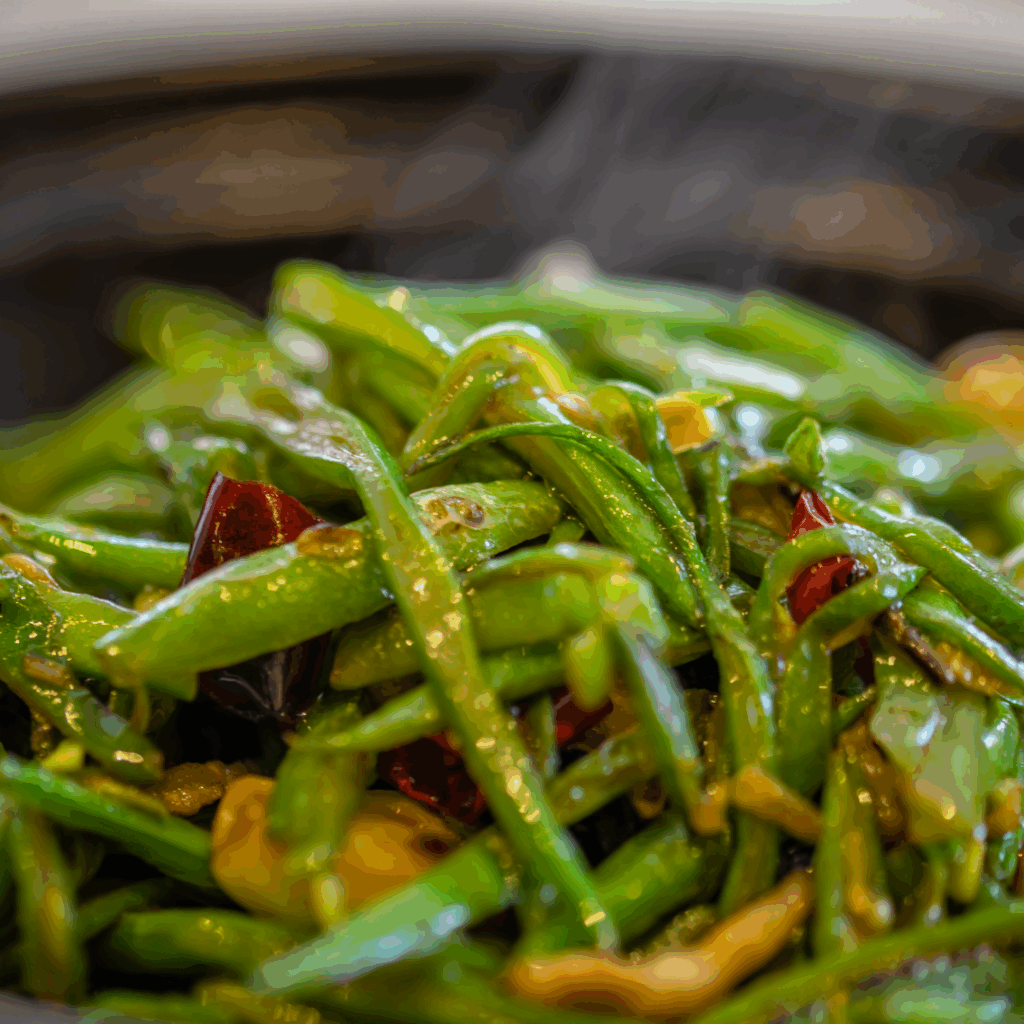 how to freeze fresh green beans from the garden