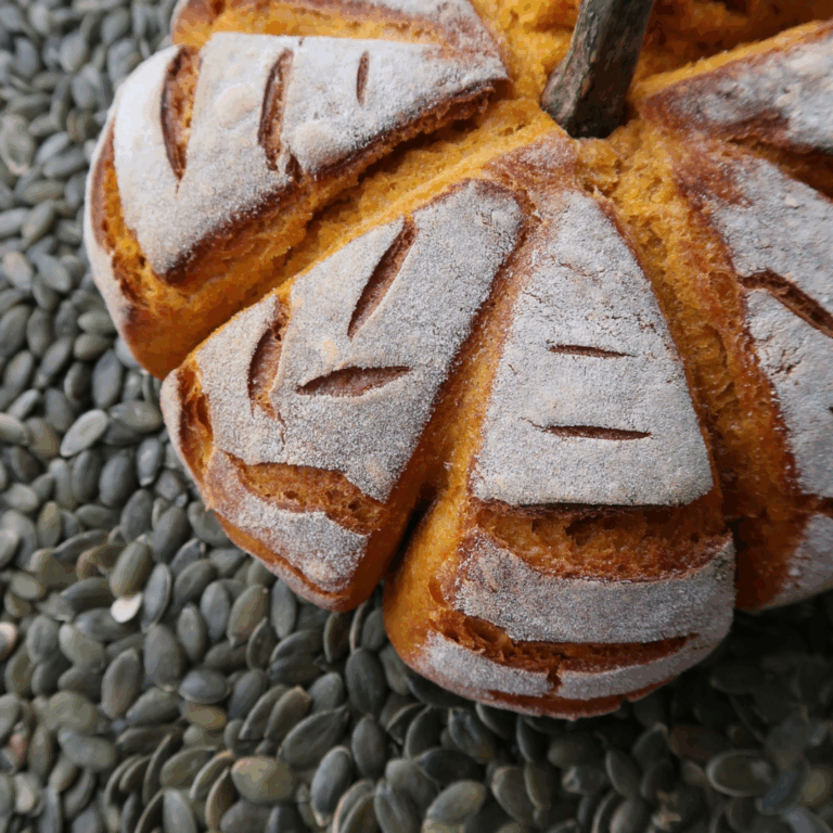 sourdough pumpkin bread