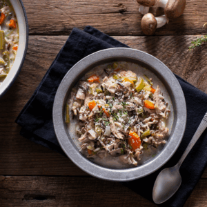 chicken and wild rice soup