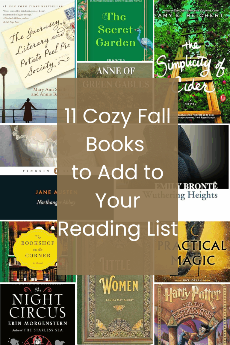 cozy fall books