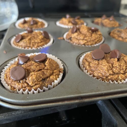 healthy pumpkin muffins