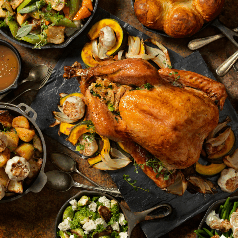planning for Thanksgiving dinner