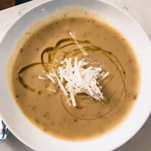 potato and leek soup